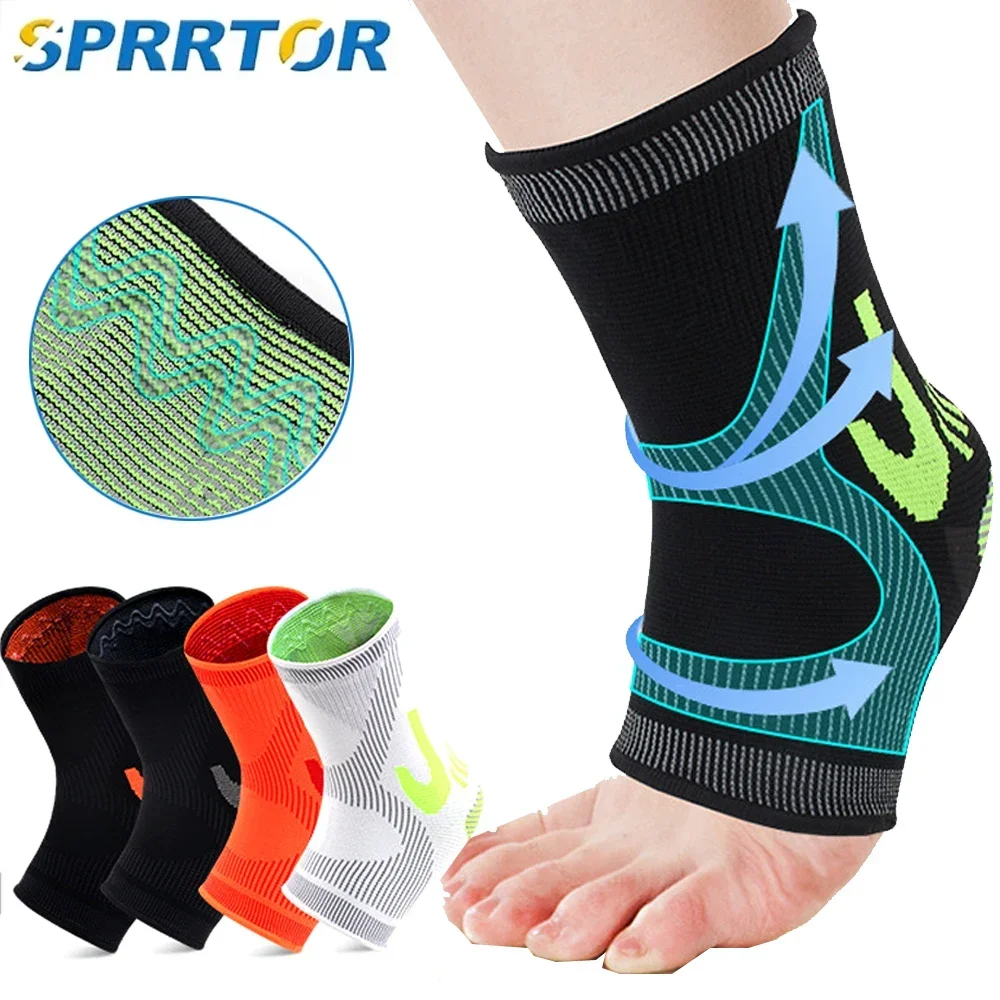 Ankle Brace Sock - 1 Pieza de Tobillera de Compresión,