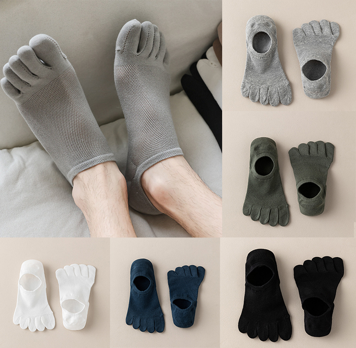 Toe Sock Split - 5 pares de calcetines invisibles para