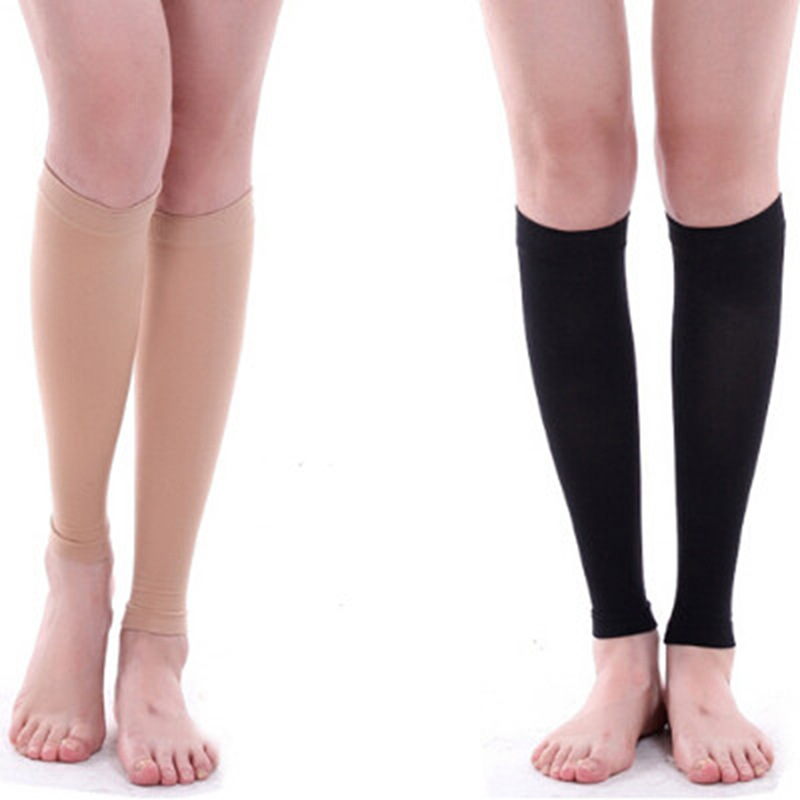 Compression Sleeve Calf - 2 pares/lote de medias elásticas de