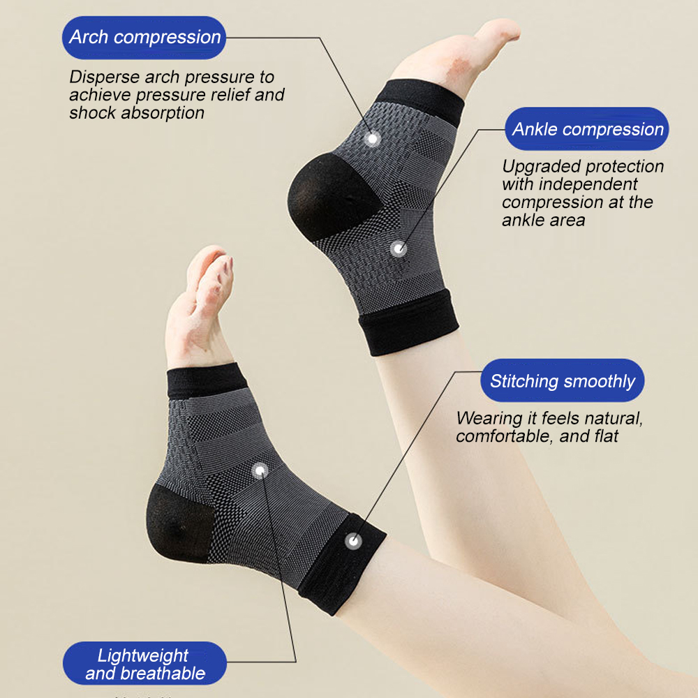 1 par de calcetines para neuro - Ankle Brace Sock reseña y precio