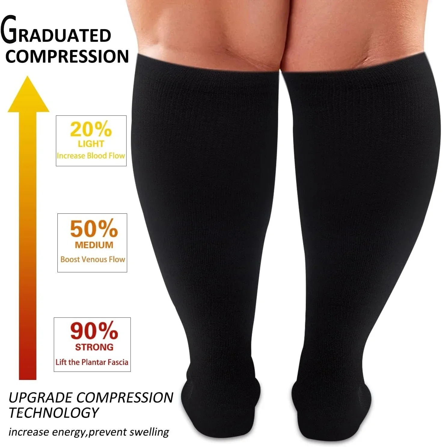 Calcetines de Compresión de Ta - Compression Sleeve Calf reseña y precio