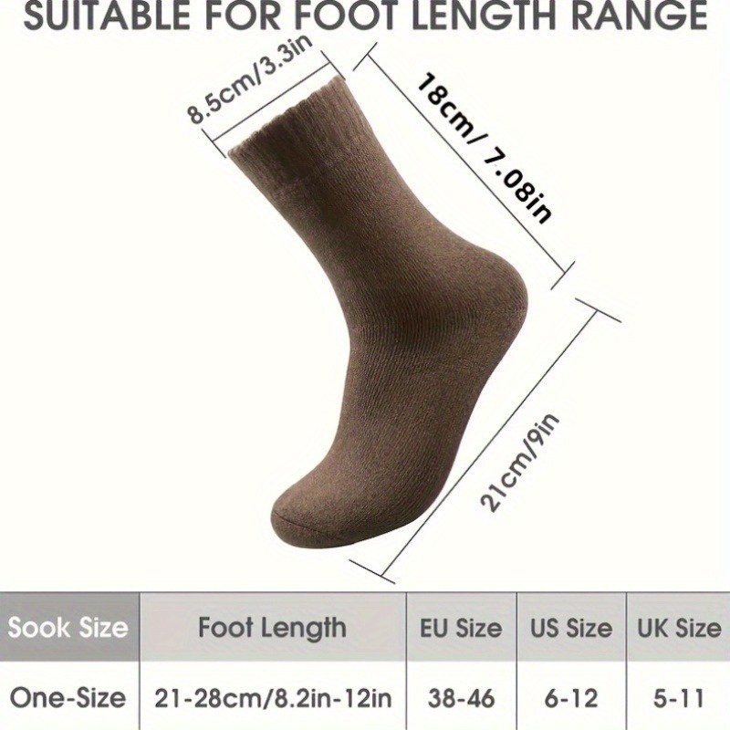 1 par de calcetines de inviern - Thermal Sock Winter reseña y precio