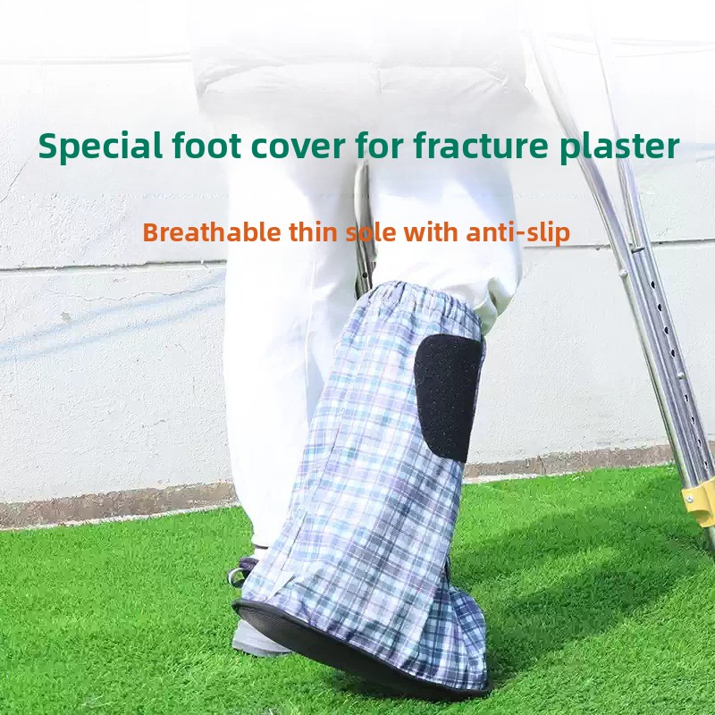 Protector de pie de yeso, calc - Ankle Brace Sock reseña y precio